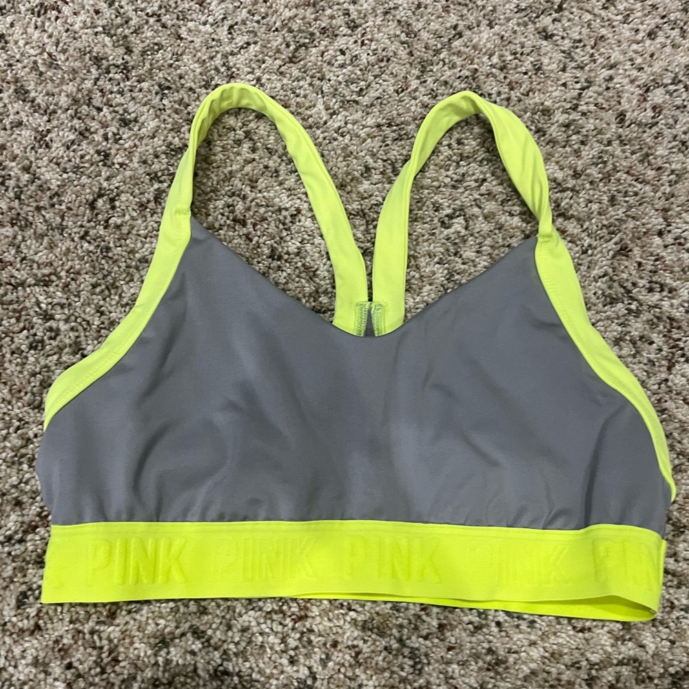 Pink Active Sports Bra